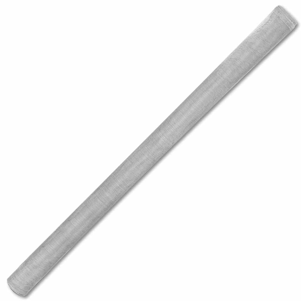 Aluminum Mesh Screen Roll 39.4x196.9 Inches Silver I87533