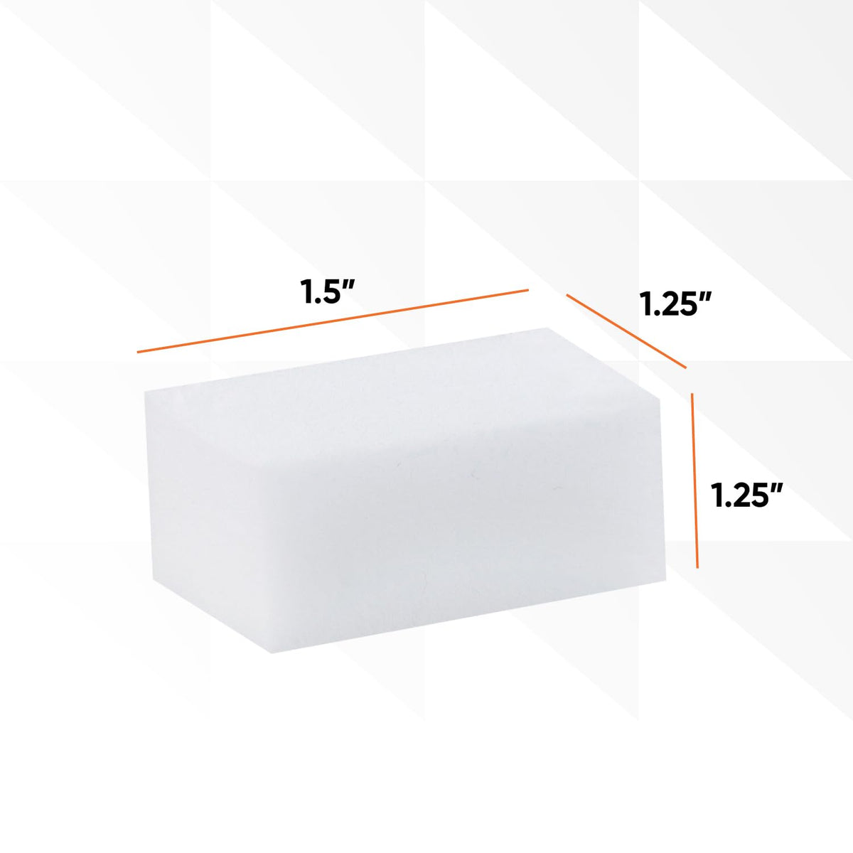 Melamine Sponge Pack of 16 1 Inch Mini Cleaning Erasers C783