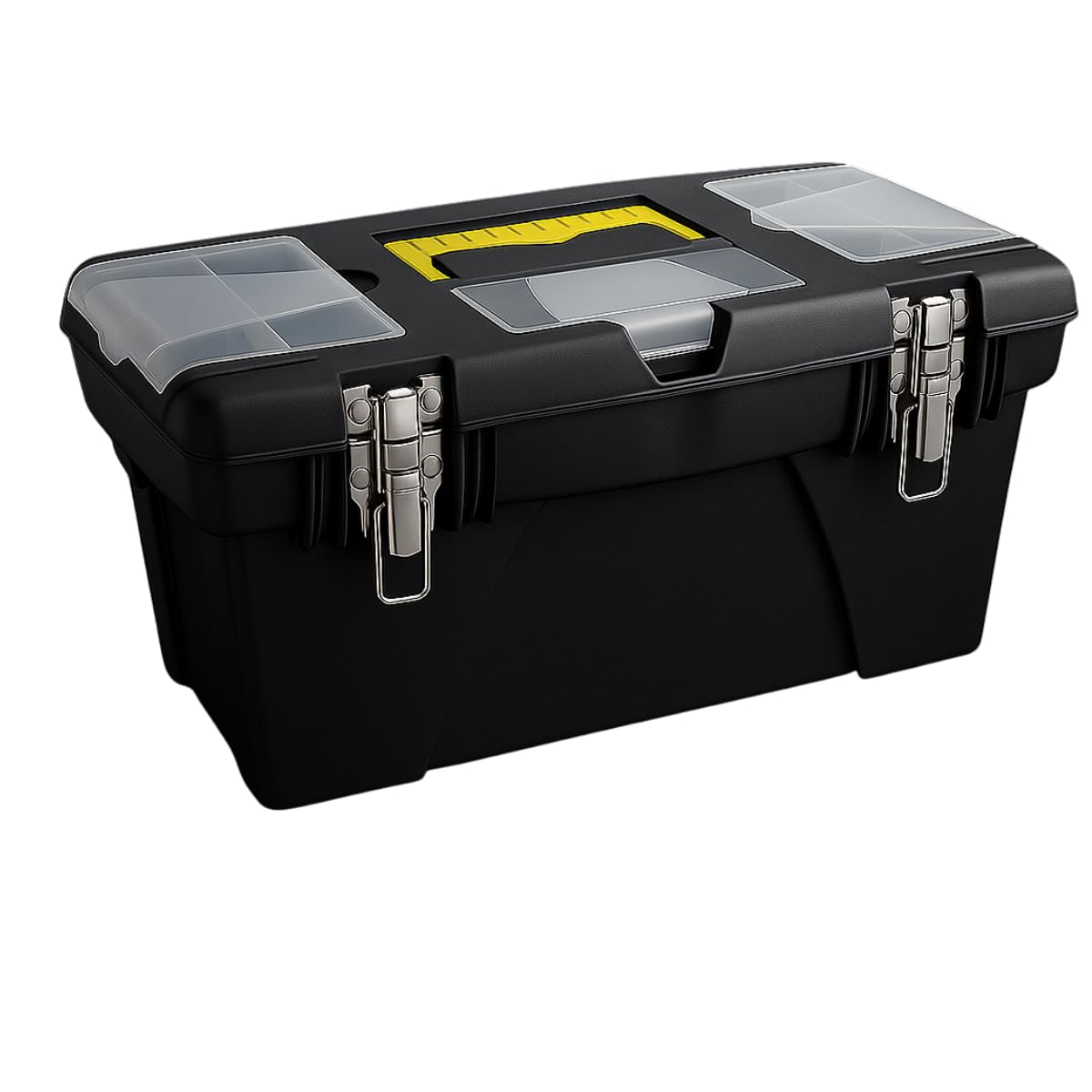 Plastic Tool Box with Metal Latches V344234