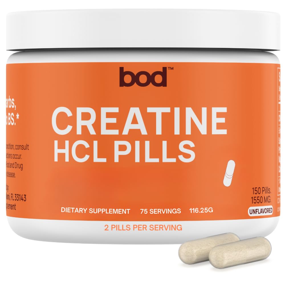 Creatine HCL Capsules 150 Pills S68946
