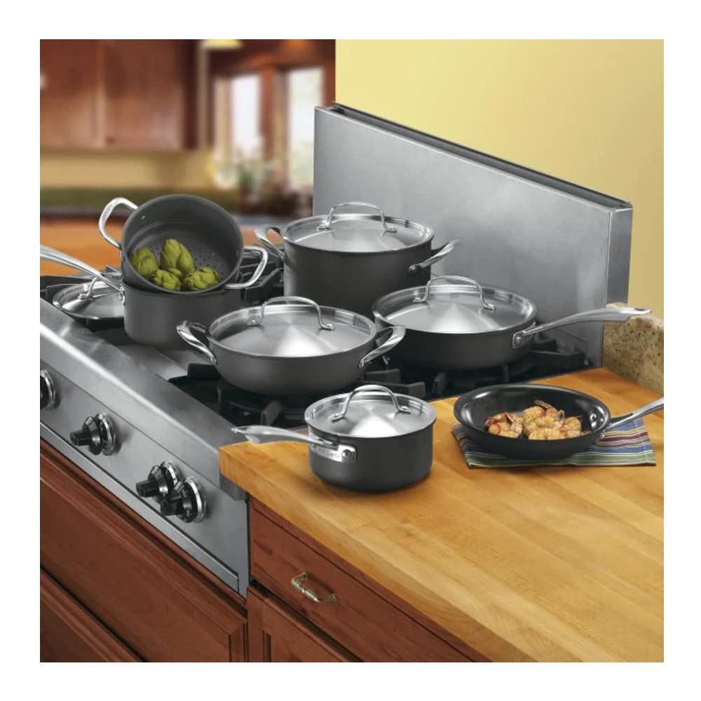 Hard Anodized 12-Piece Cookware Set Q805