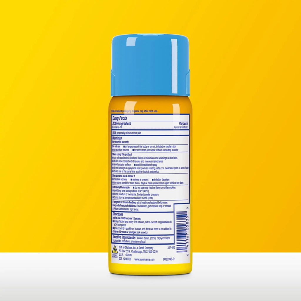 Lidocaine Dry Spray 4 oz N7679