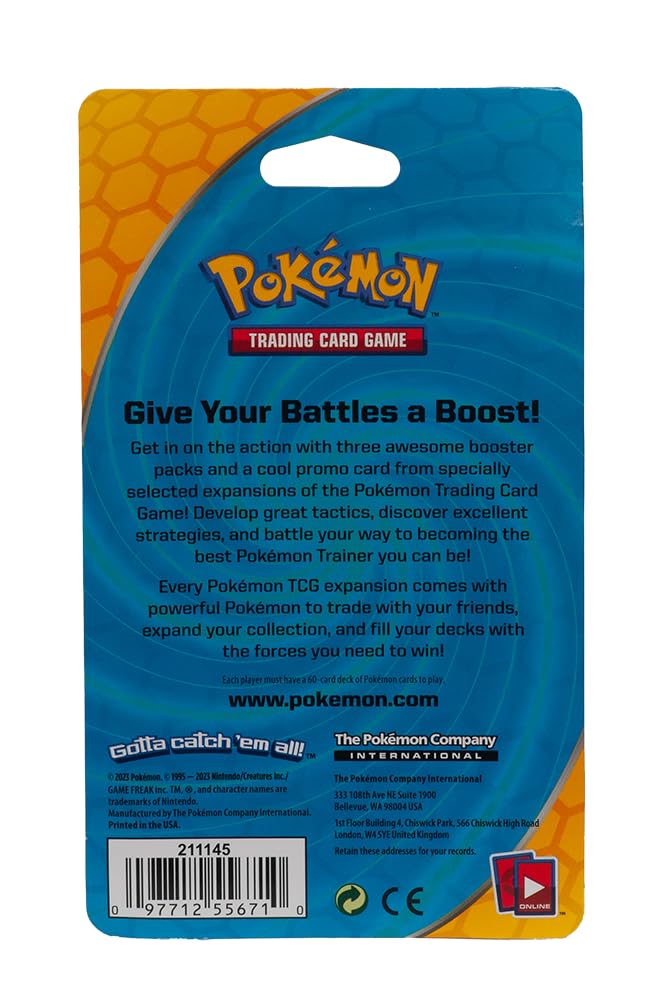 3 Booster Packs & 1 Holofoil Promo Card Z1478