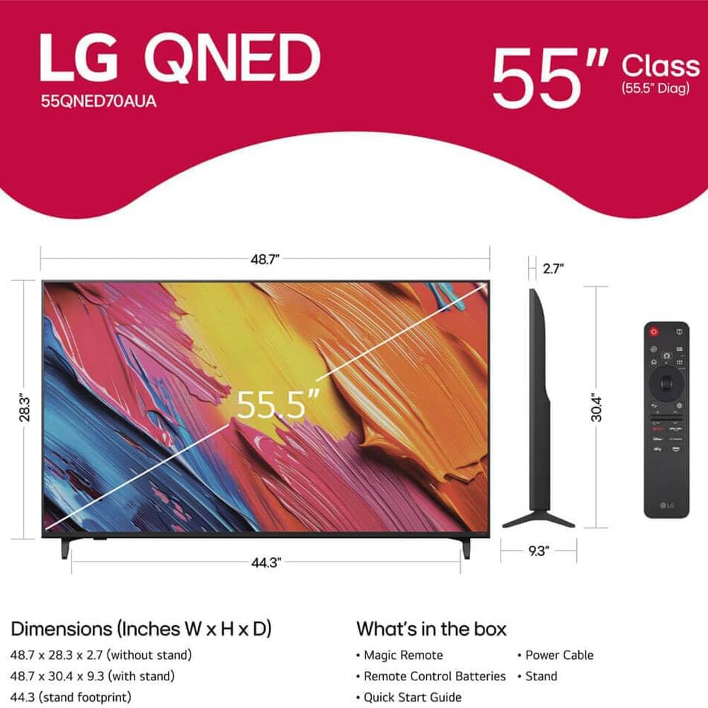 55 inch 4K QNED Smart TV G911