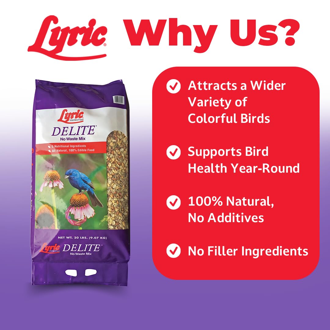 Wild Bird Seed, 20 lb Bag H58705