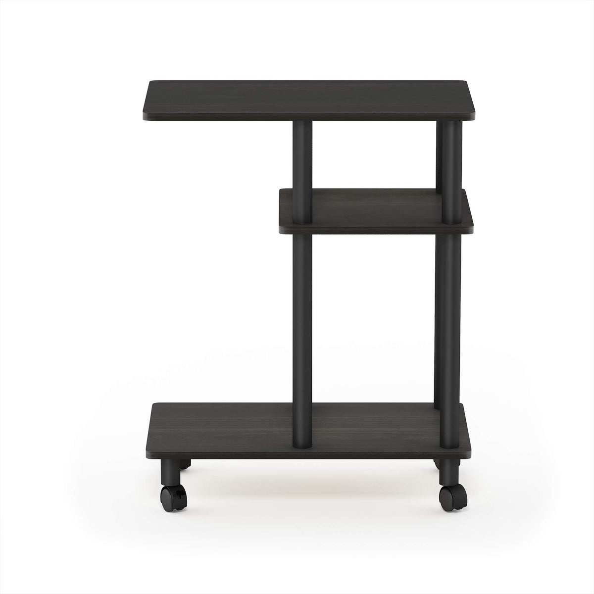 C Shaped Side Table with Casters E877