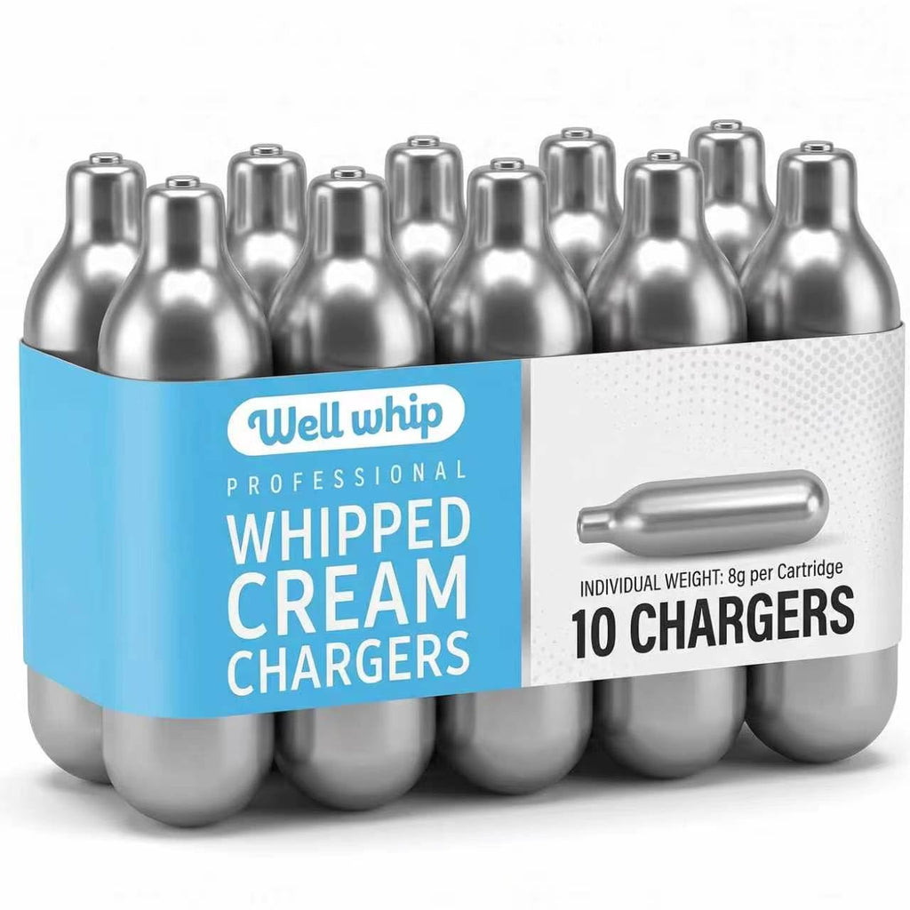 8g Whipped Cream Chargers 10-Pack W544
