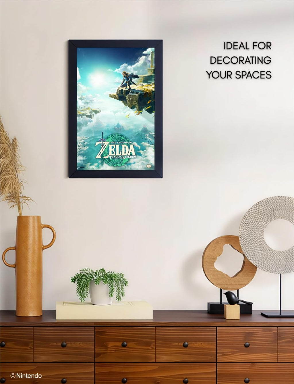 Zelda Poster 11 x 17 Frame Poster Wall Art B432508