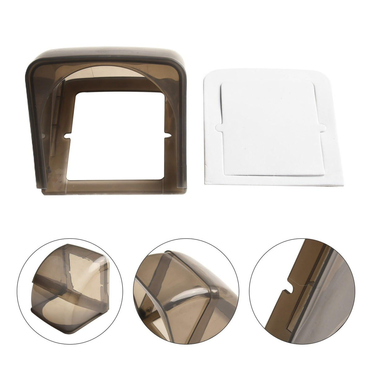 Black Rainproof Electrical Outlet Cover B57339