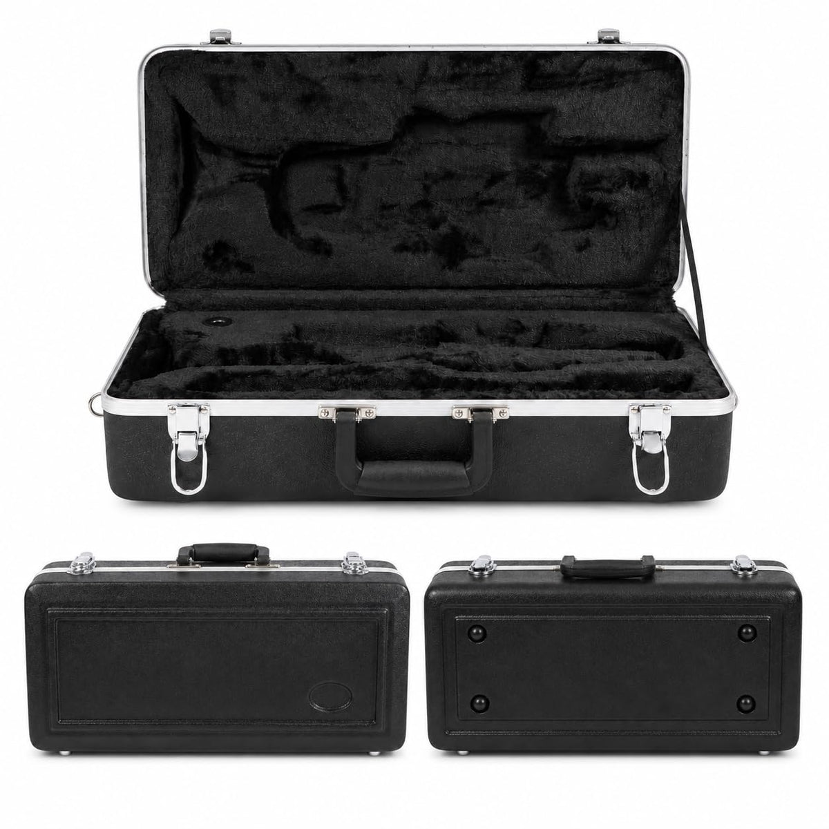 Lightweight ABS Hard Case for Bb Trumpet, Black C473