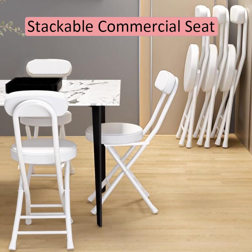 Black 18 Inch Folding Stool J29299