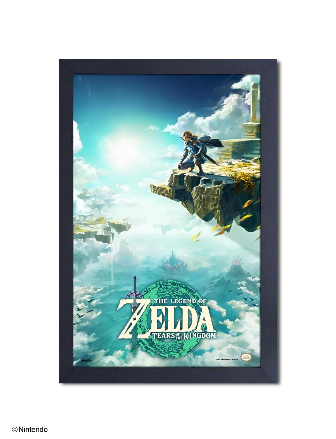 Zelda Poster 11 x 17 Frame Poster Wall Art B432508