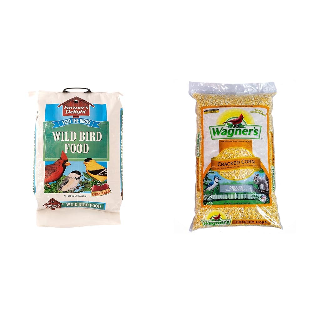 20-Pound Wild Bird Food and 10-Pound Cracked Corn P657391