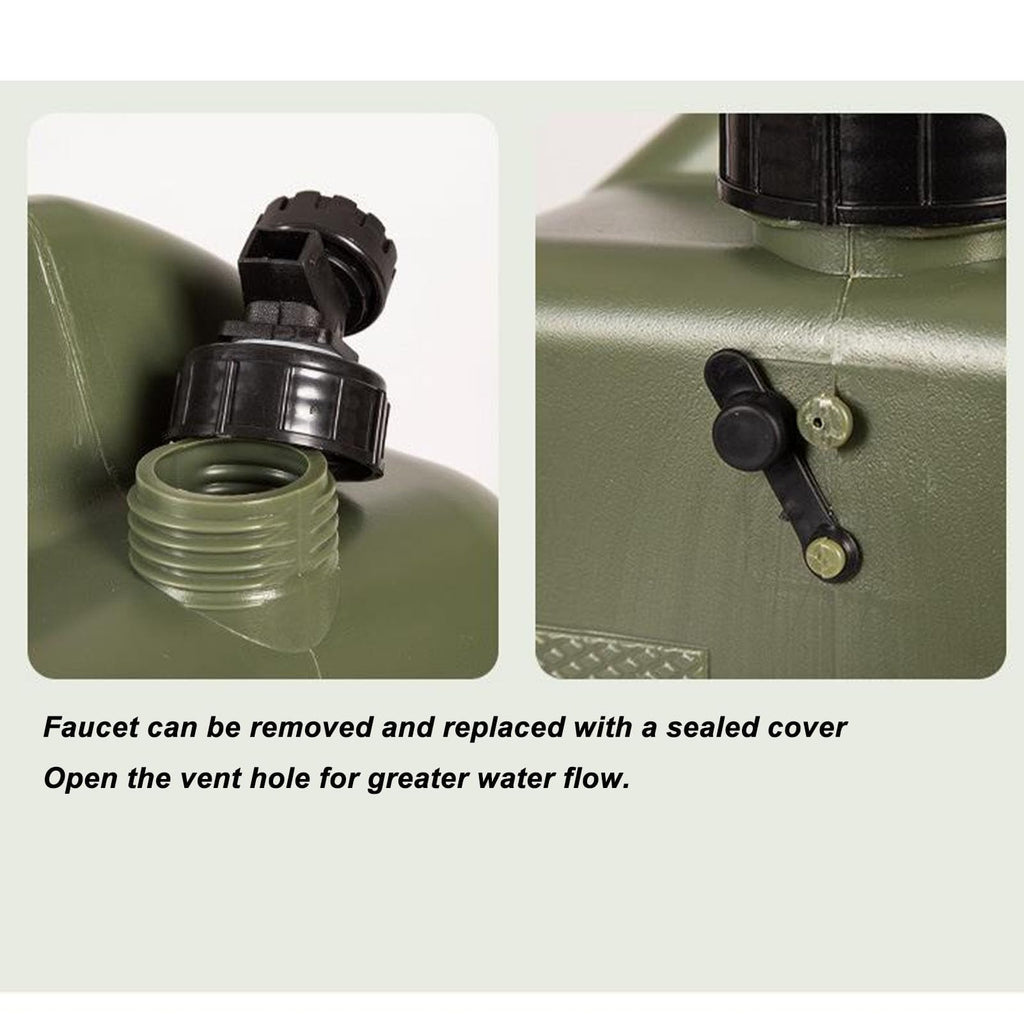 10L Portable Water Canteen with Faucet H2444