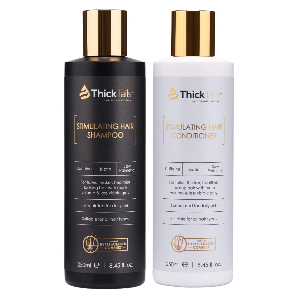 Biotin Caffeine Shampoo and Conditioner Set N7248