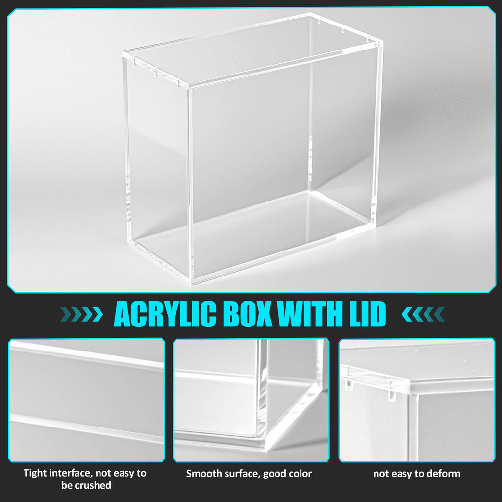 8mm+5mm Ultra Thick Stackable Acrylic Protector with Strong Magnets E239081