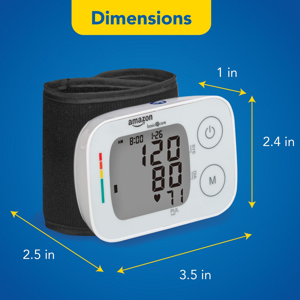 Wrist Blood Pressure Monitor with Large Display H318641