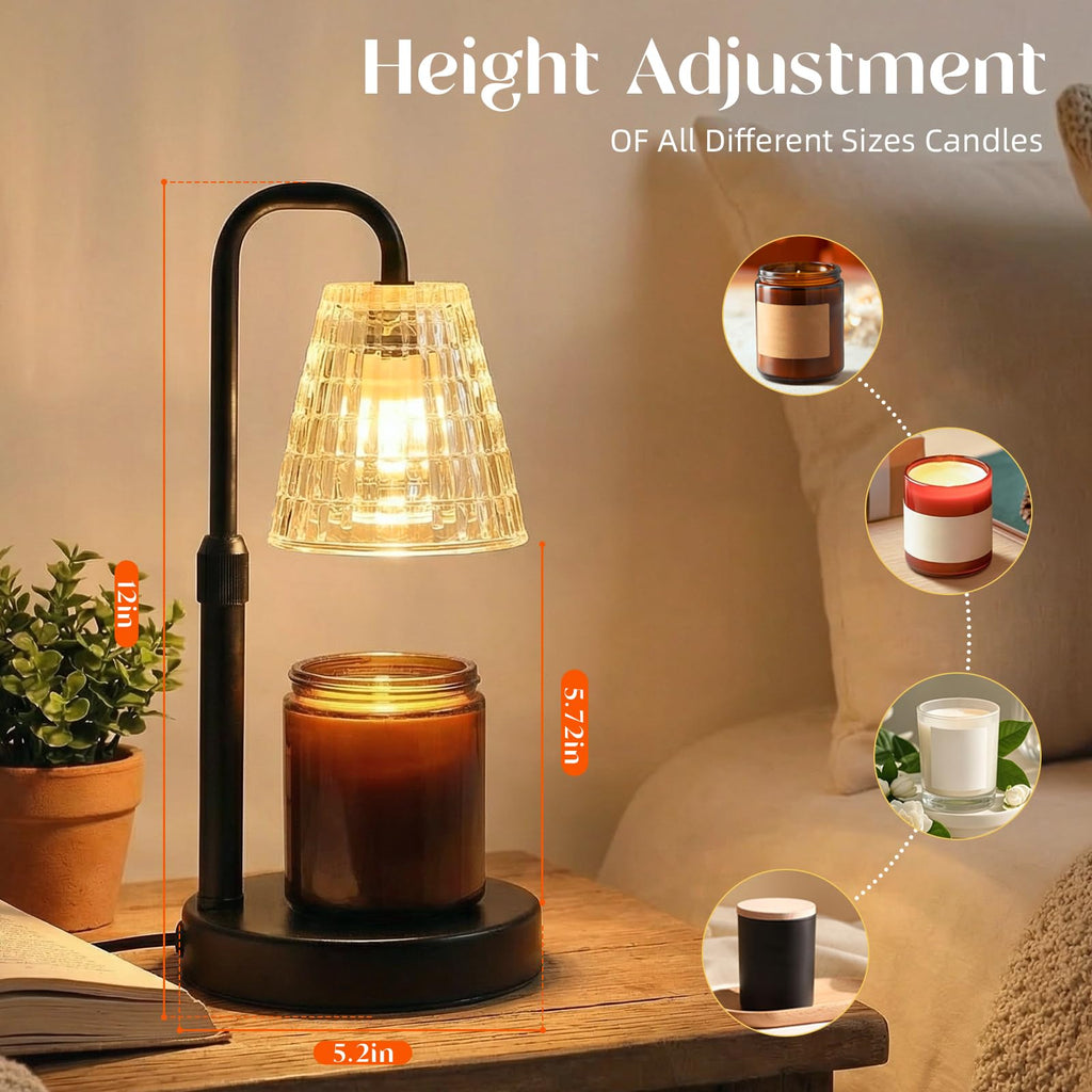 Candle Warmer Lamp with Timer, Dimmable W6919
