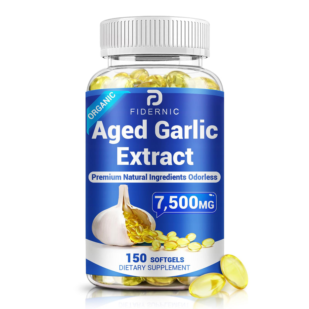 Odorless Organic Garlic Supplement 150 Softgels P928945