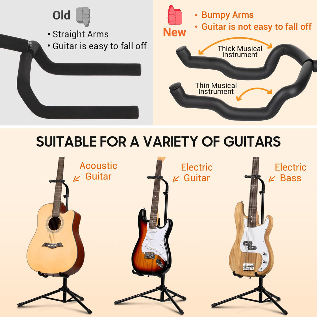 Folding Adjustable Guitar Stand K106336