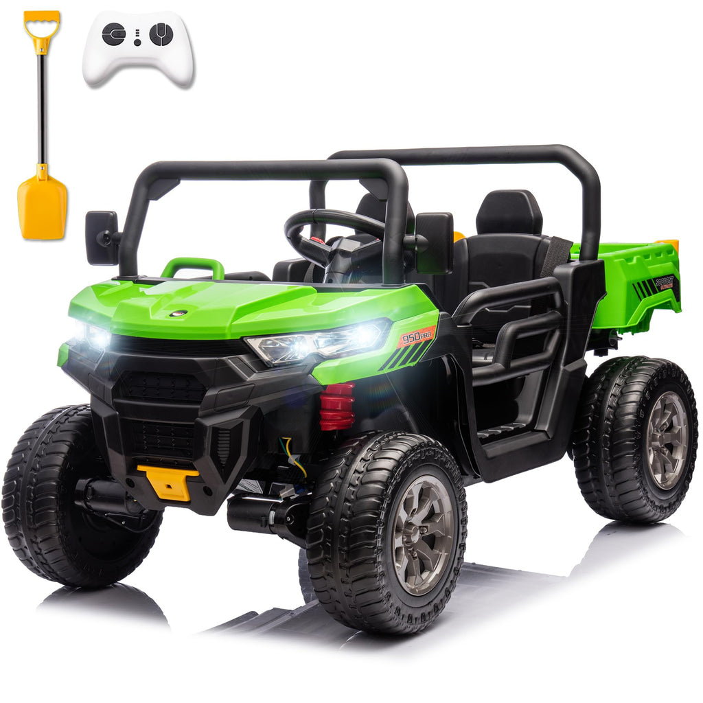 24V 2 Seater Electric Car with Dump Bed J634074