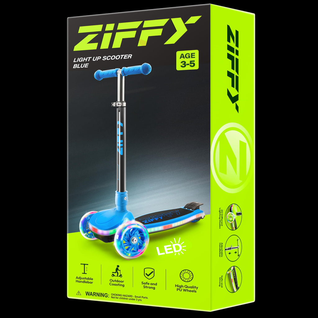 Light-Up 3 Wheel Kids Scooter with LED Lights O820006