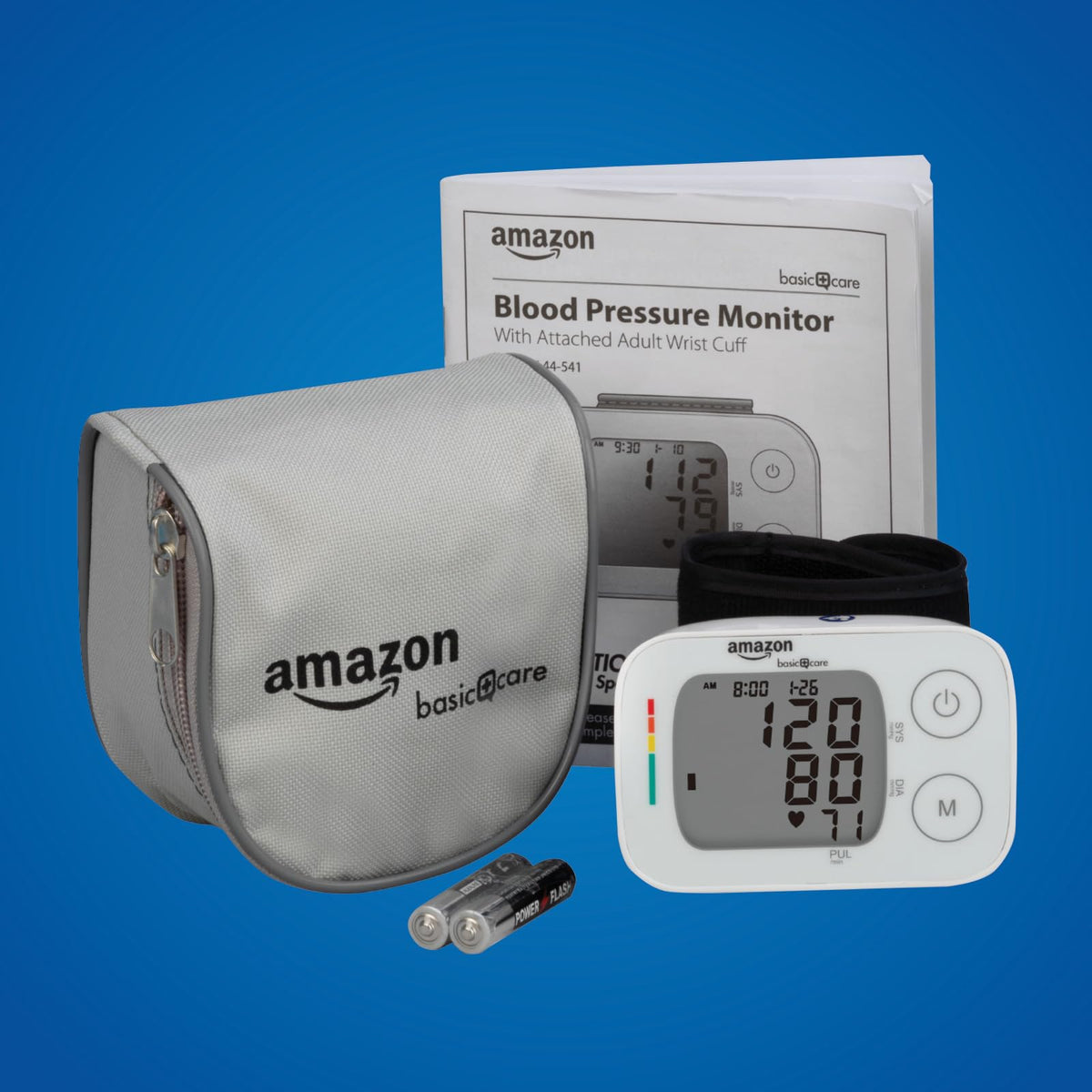 Wrist Blood Pressure Monitor with Large Display H318641
