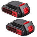 2-Pack 4.0Ah 20V Lithium Battery L8147