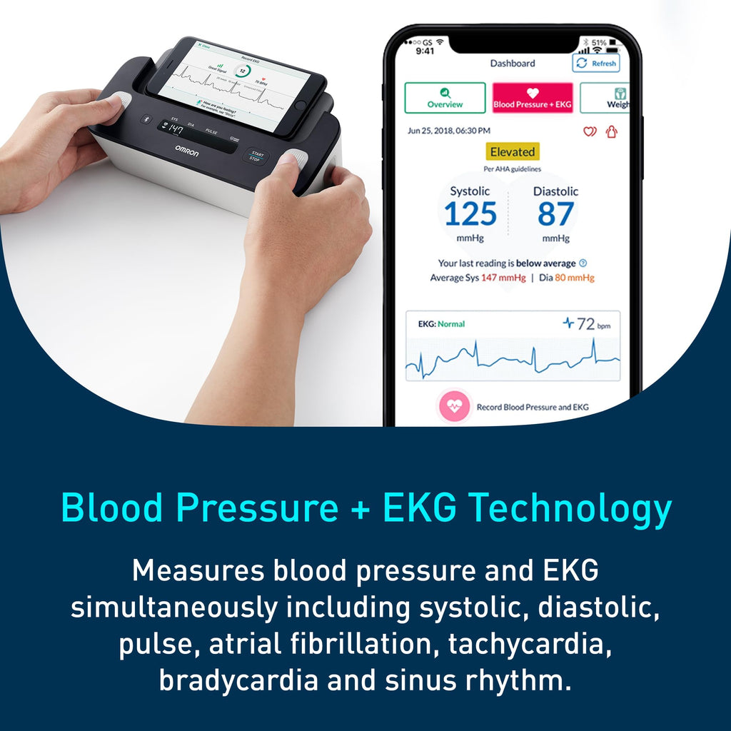 Blood Pressure Monitor + EKG W462
