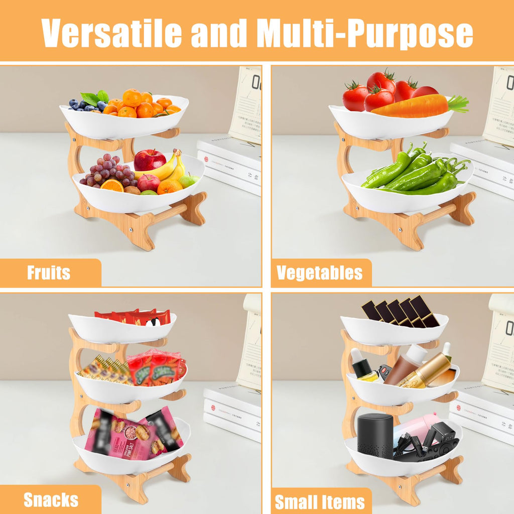 3-Tier Plastic Fruit Bowl K670196