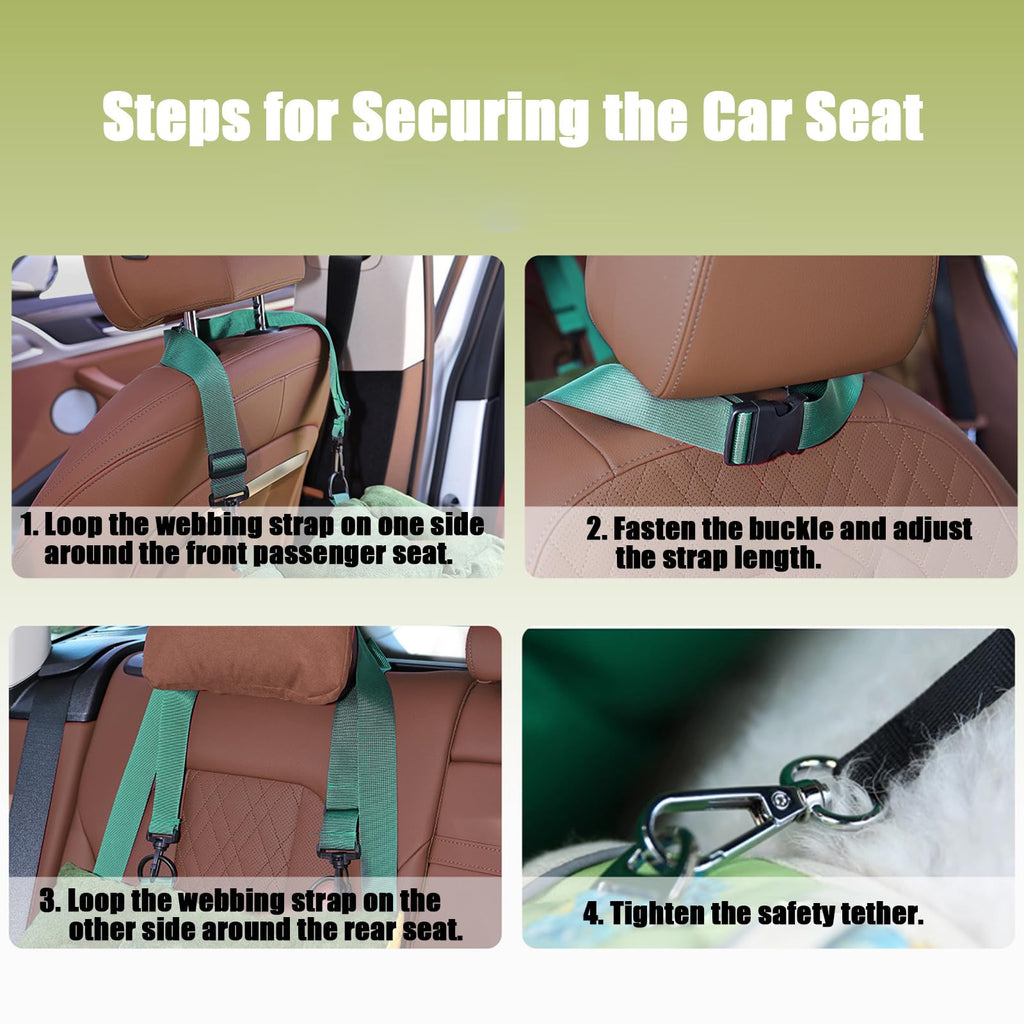 2-in-1 Dog Car Seat G1142