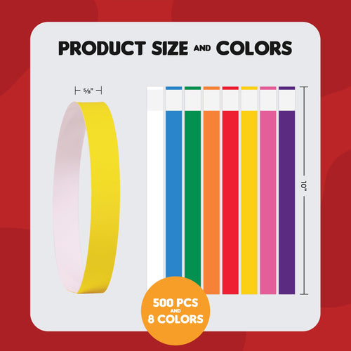 10 Inch 500 Count Waterproof Writable Pet ID Collars Y9996