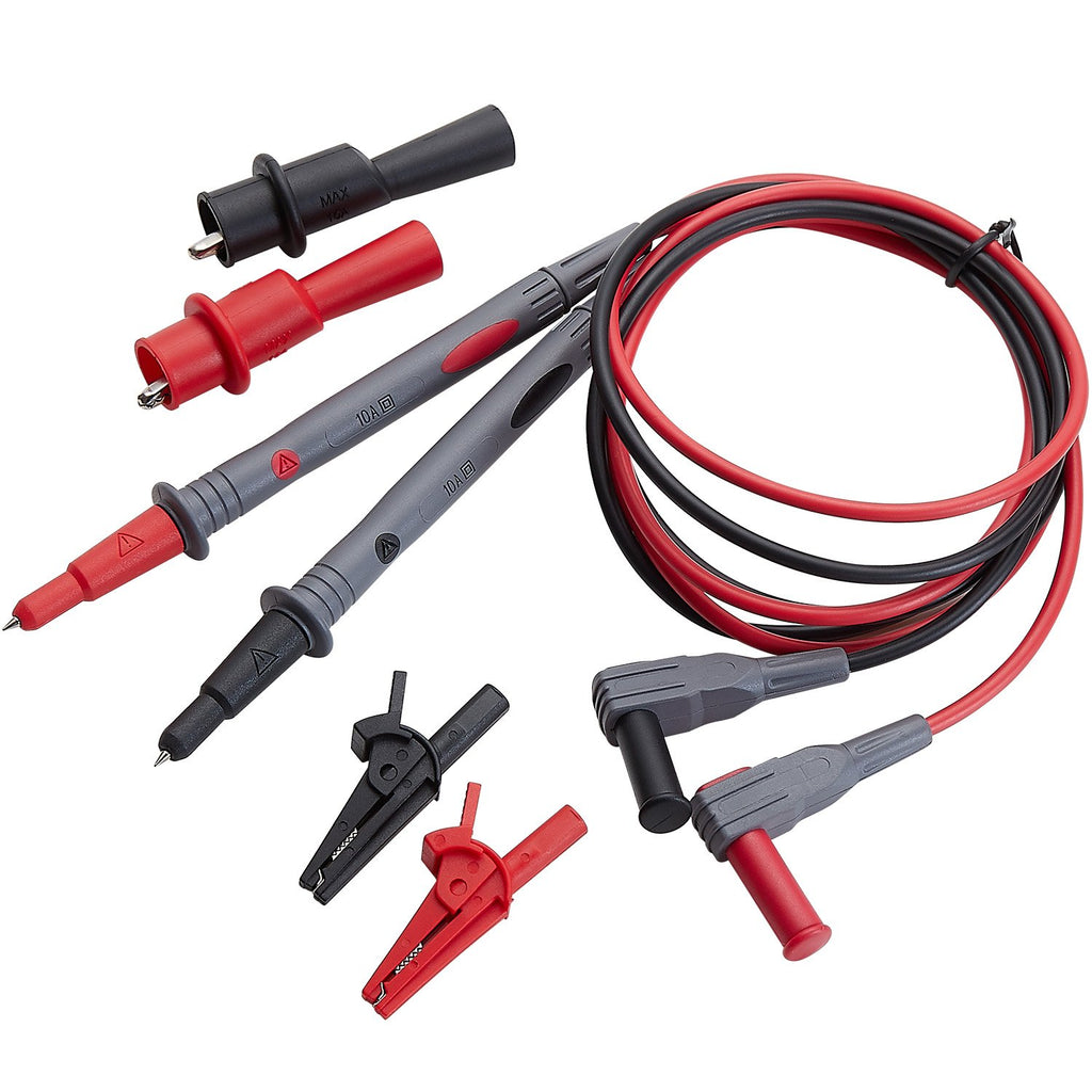 Silicone Multimeter Test Leads with Alligator Clips R116821