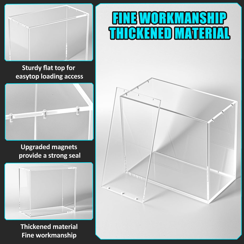 8mm+5mm Ultra Thick Stackable Acrylic Protector with Strong Magnets E239081
