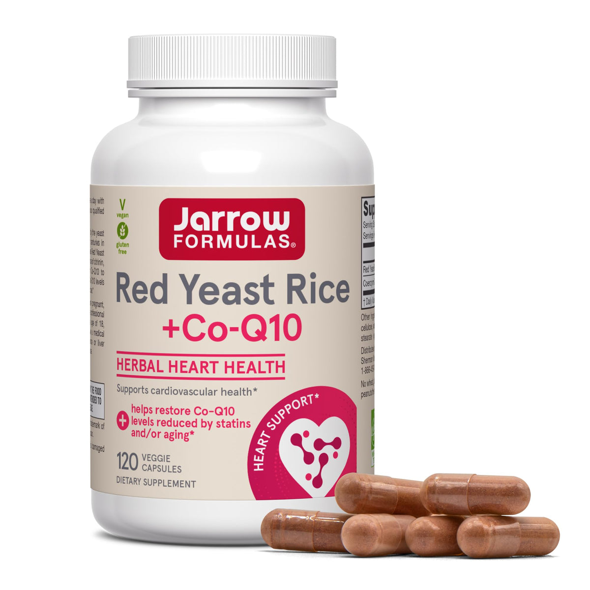 Red Yeast Rice with CoQ10 120 Capsules E1597