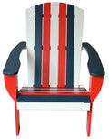 Solid Cedar Adirondack Chair with Bottle Opener and Folding Table R70899