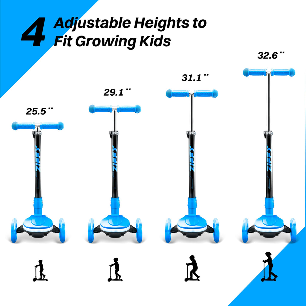 Light-Up 3 Wheel Kids Scooter with LED Lights O820006