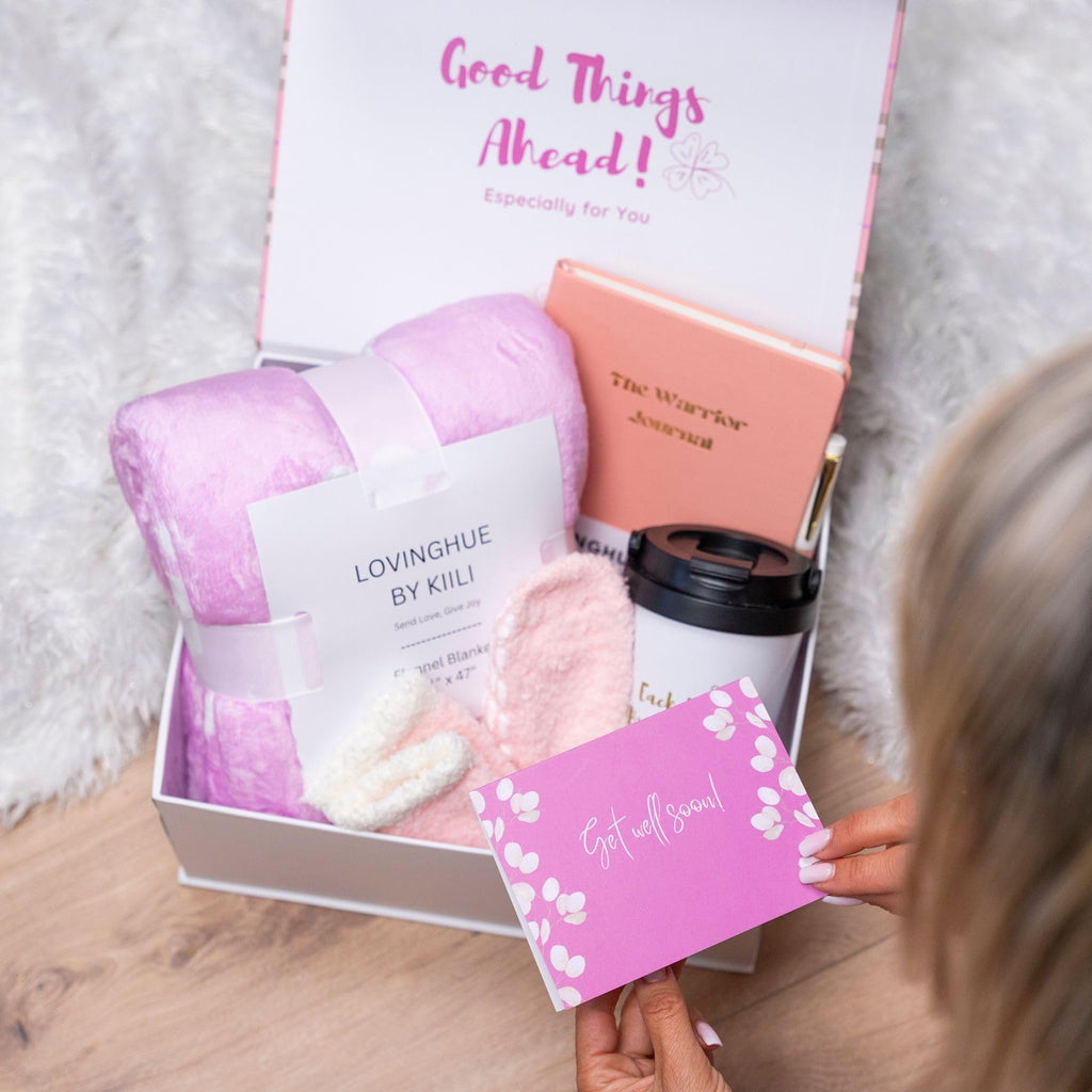 Blanket Socks Journal Tumbler Care Package Y3703