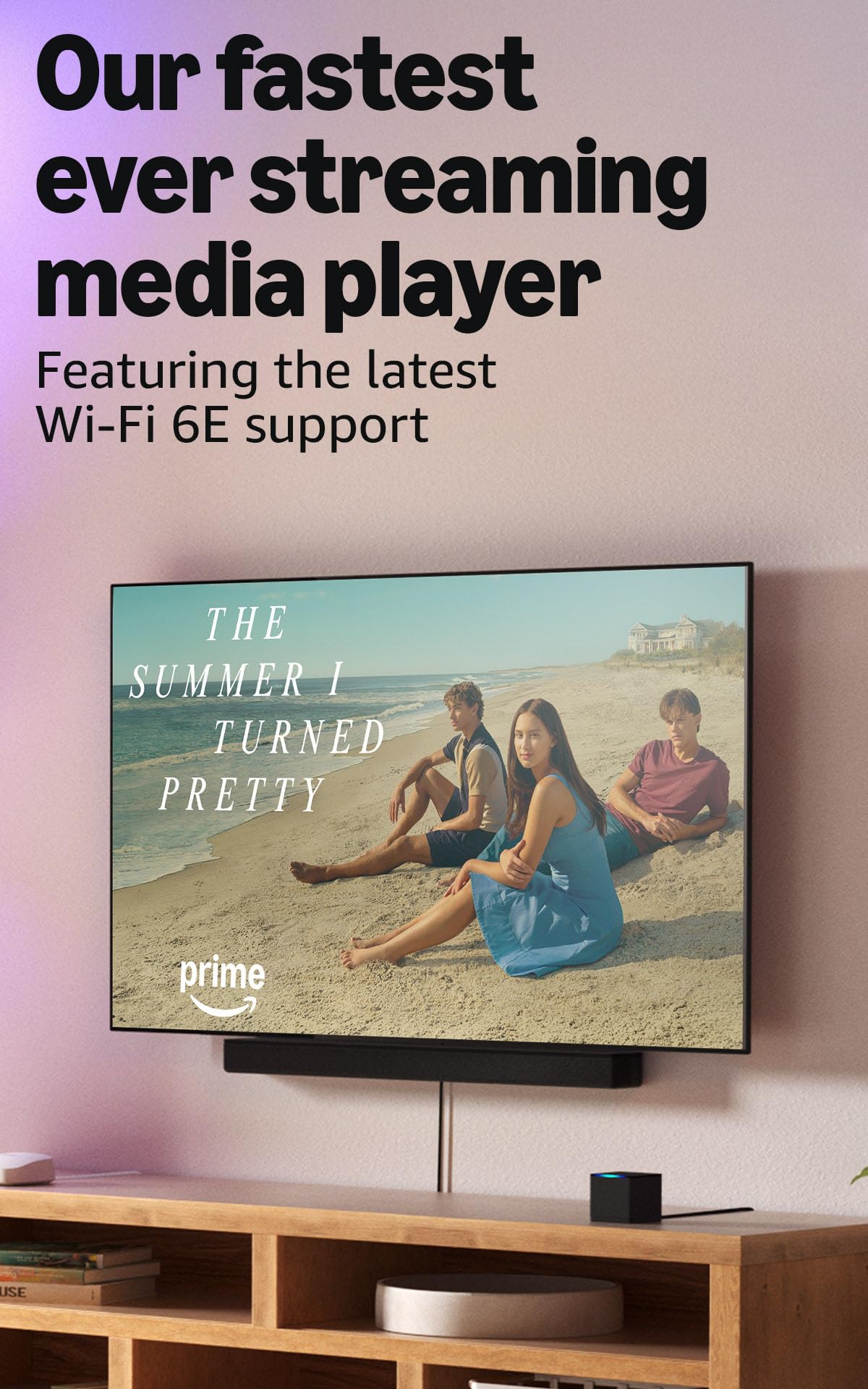 Hands-free Streaming Device with Alexa, Wi-Fi 6E, 4K Ultra HD R653997