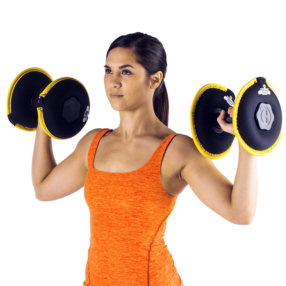 Adjustable Dumbbells with Neoprene Weight Plates S34908
