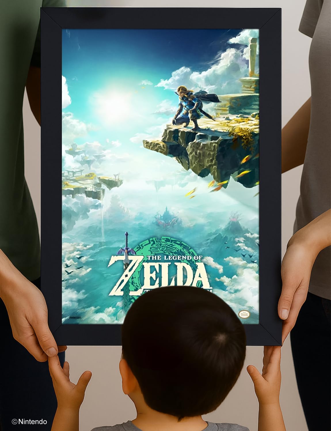 Zelda Poster 11 x 17 Frame Poster Wall Art B432508