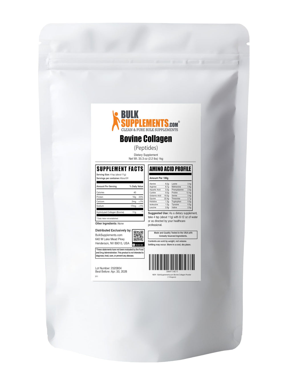 Collagen Peptides Powder 1kg A164114