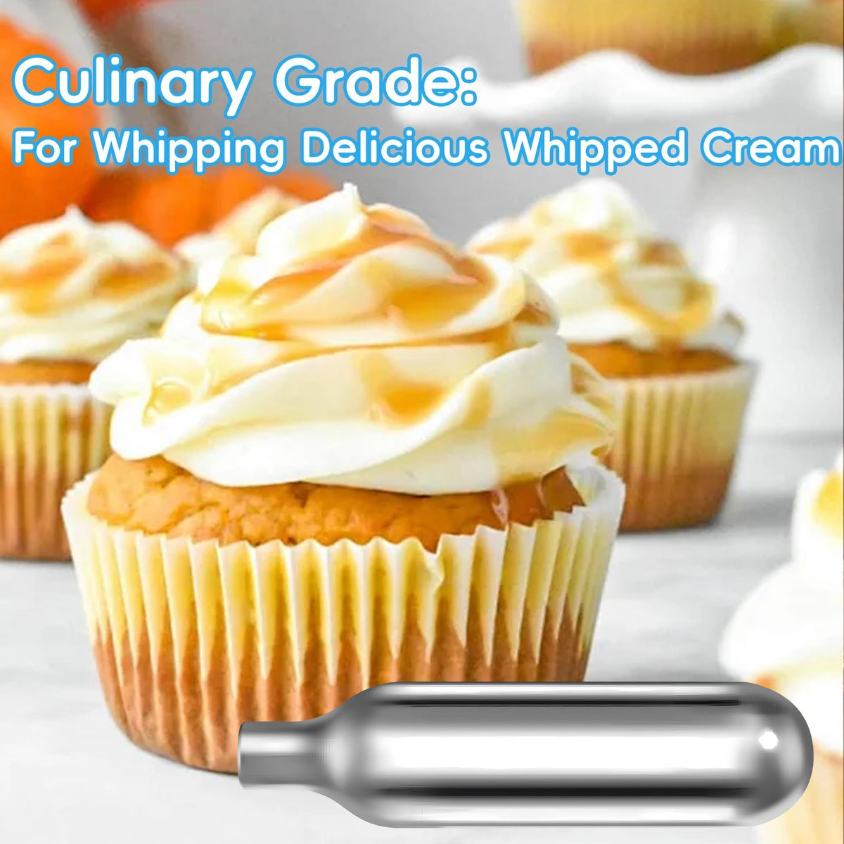 8g Whipped Cream Chargers 10-Pack W544