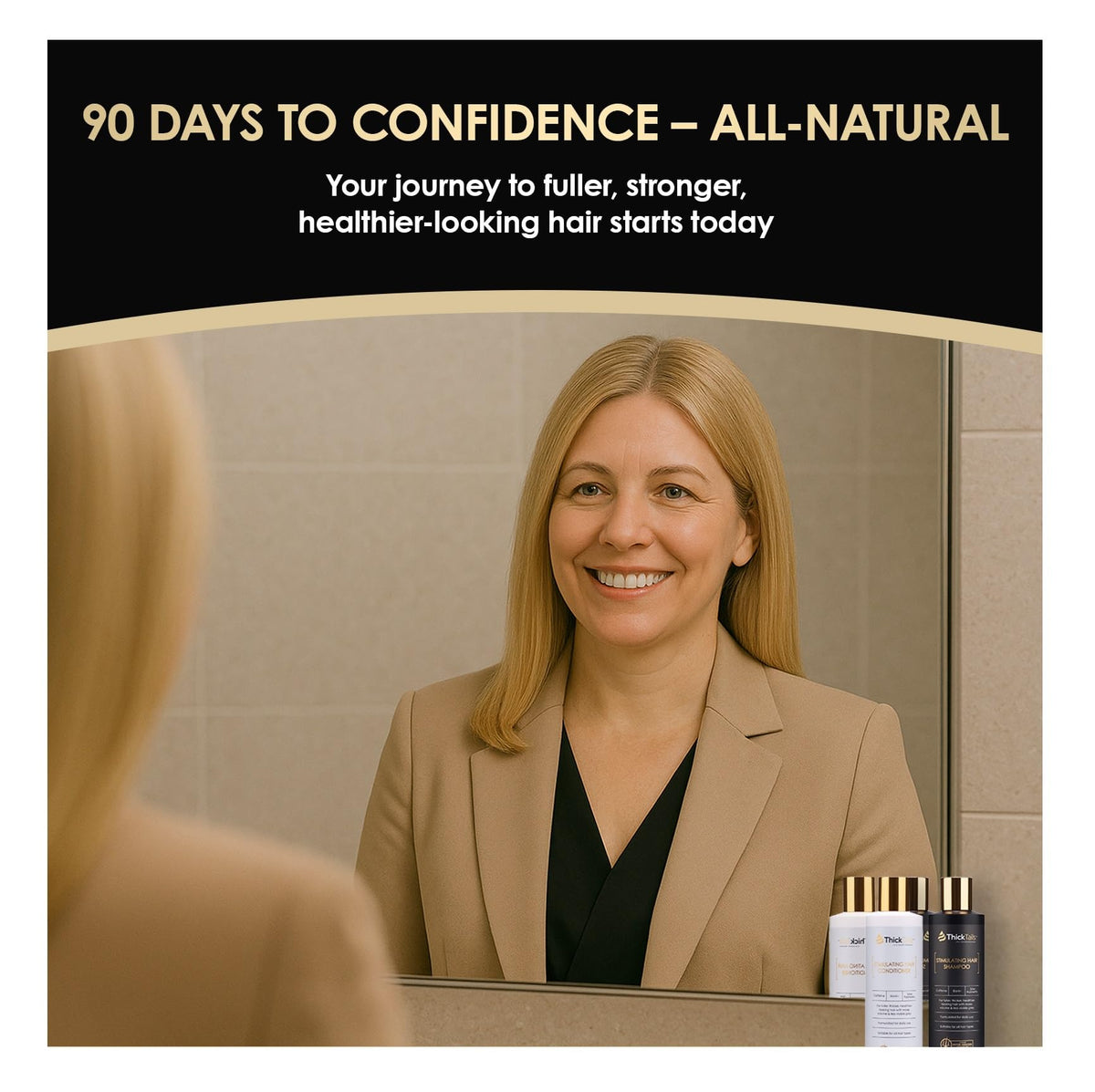 Biotin Caffeine Shampoo and Conditioner Set N7248