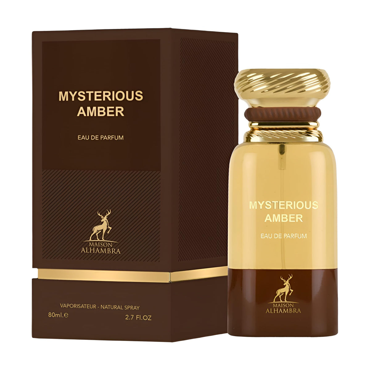 Amber Smoky Woody Sweet Eau de Parfum Spray 2.7 Ounce / 80 ml N219515