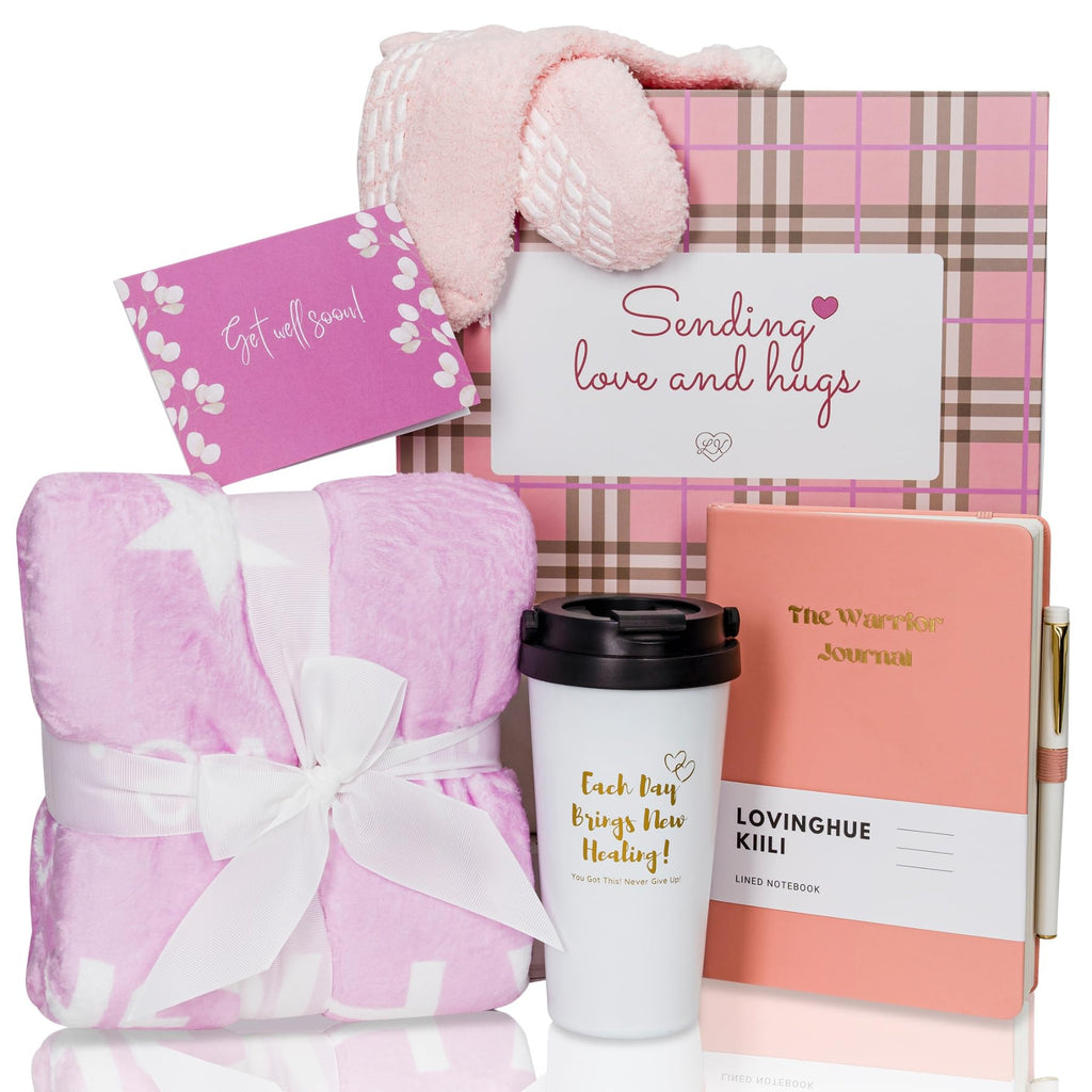 Blanket Socks Journal Tumbler Care Package Y3703