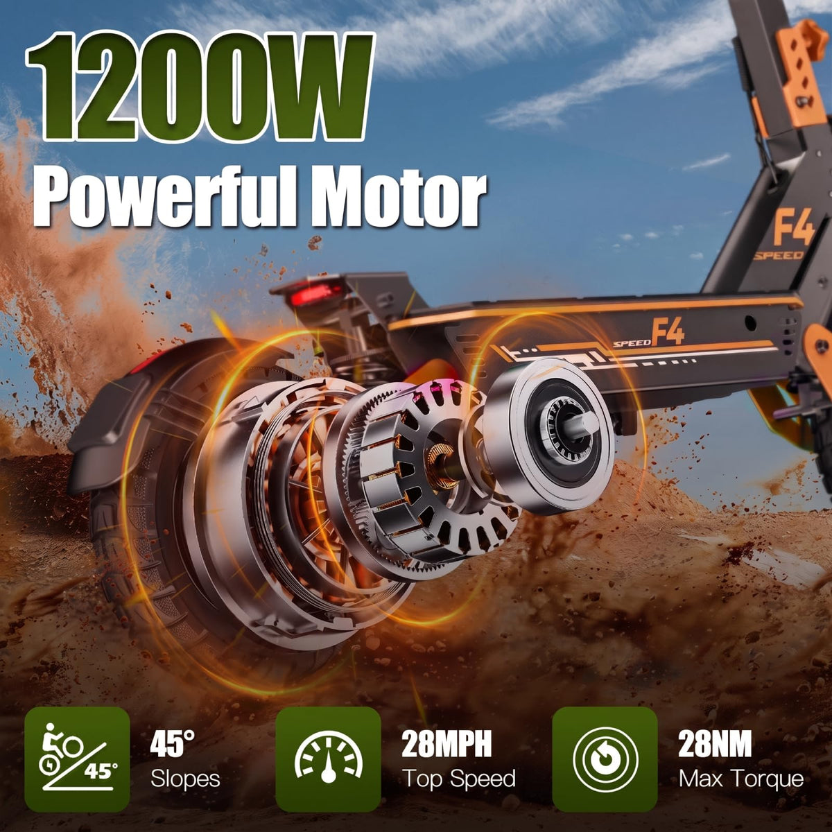 1200W Electric Scooter V119