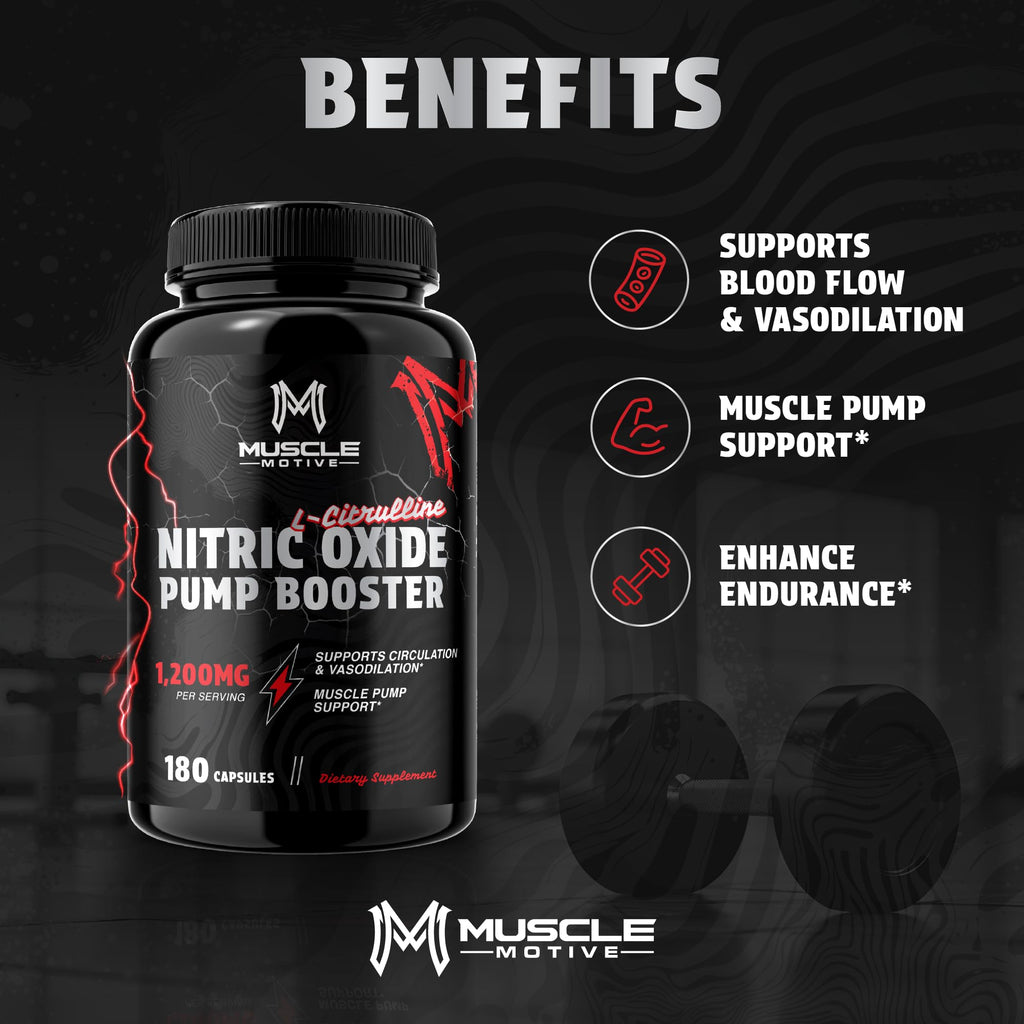 Nitric Oxide Supplement 180 Capsules Y921