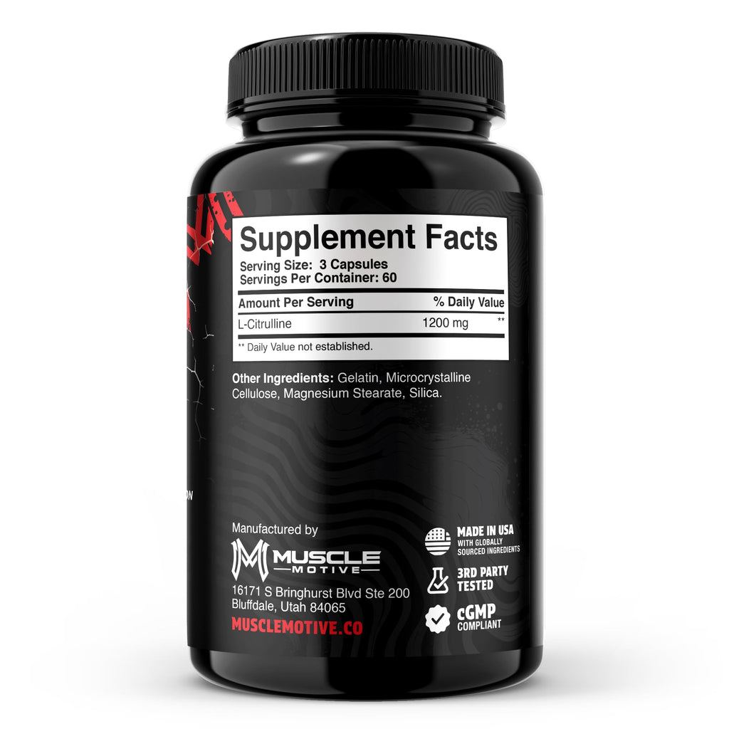 Nitric Oxide Supplement 180 Capsules Y921