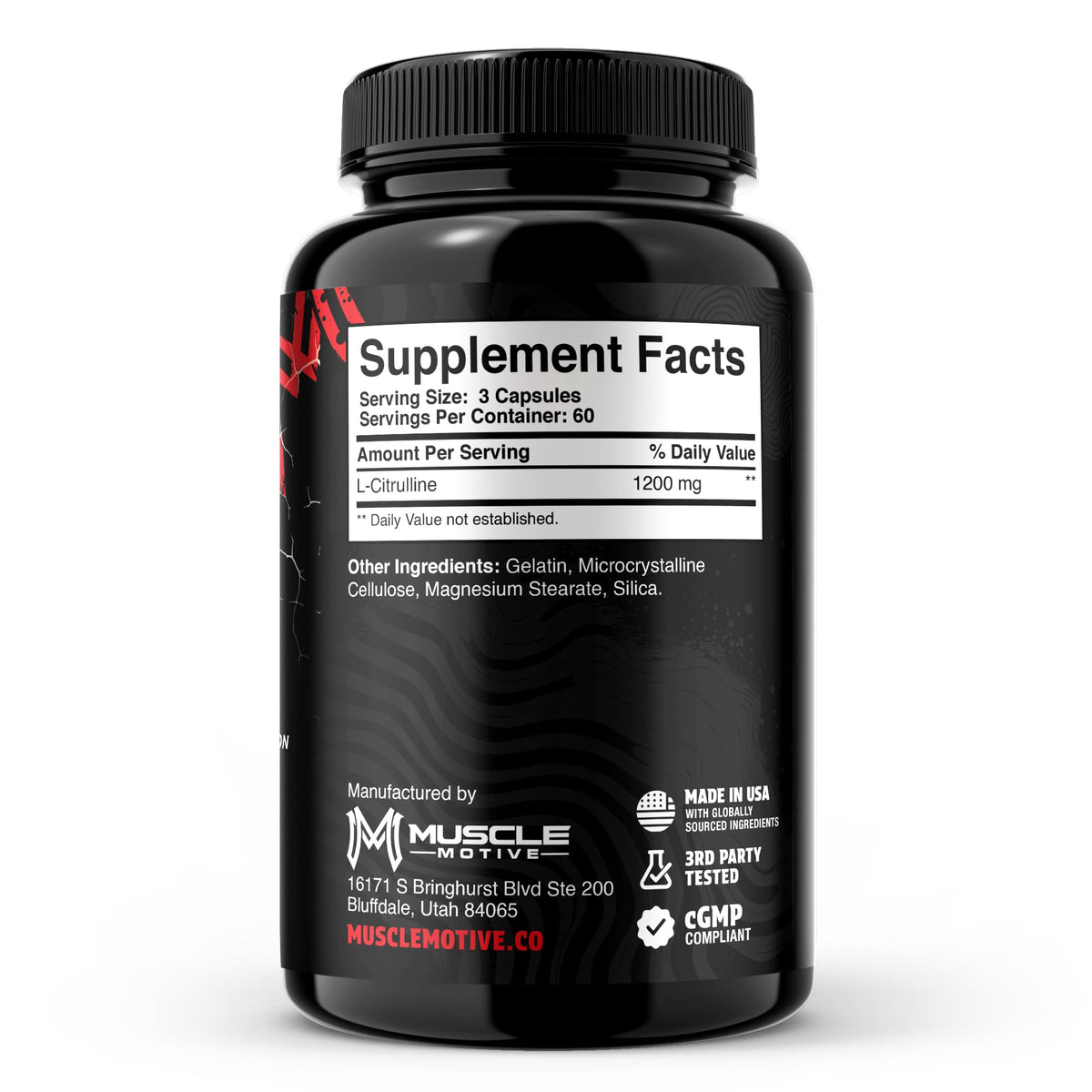 Nitric Oxide Supplement 180 Capsules Y921